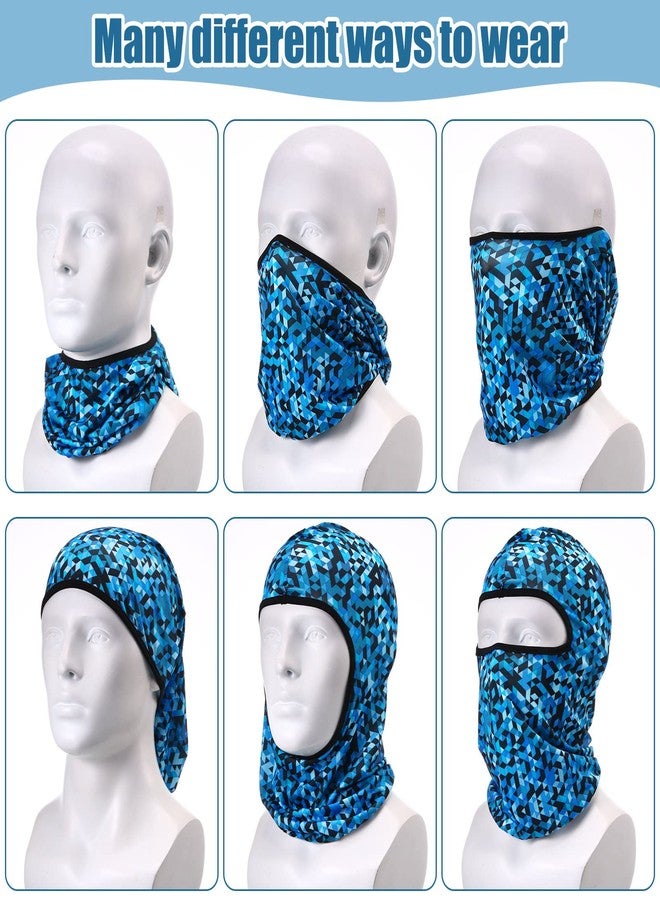 Tarpop 24 Pieces Ski Mask Balaclava Face Mask Full Face Cover for Men Skiing, UV Protection(Bright Colors, Camo Style) - Image 5
